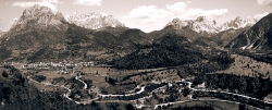 Panoramica Agordo 1927