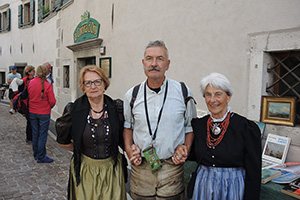 Caprile durante il mercatino